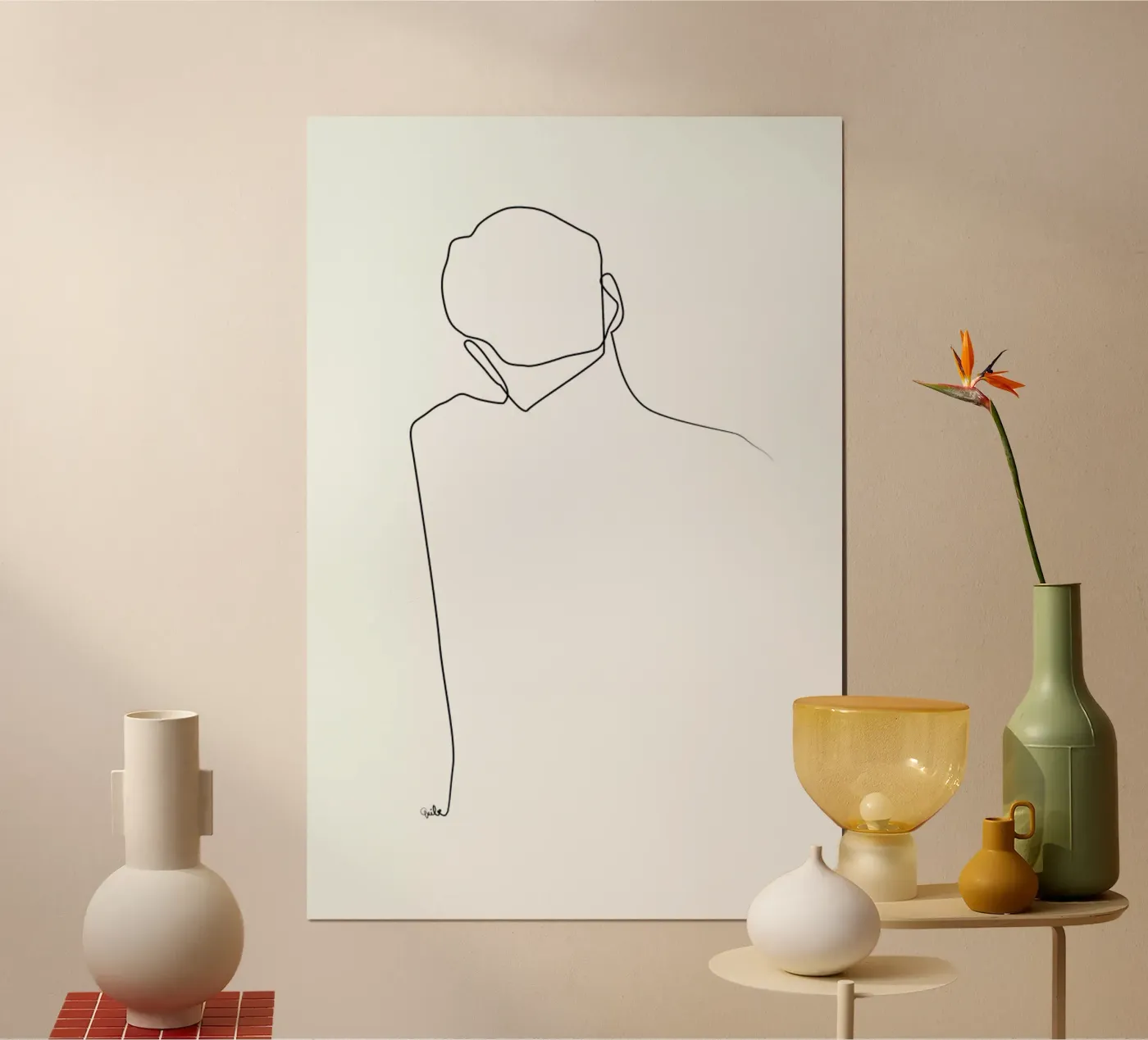 Back Line poster by Quibe