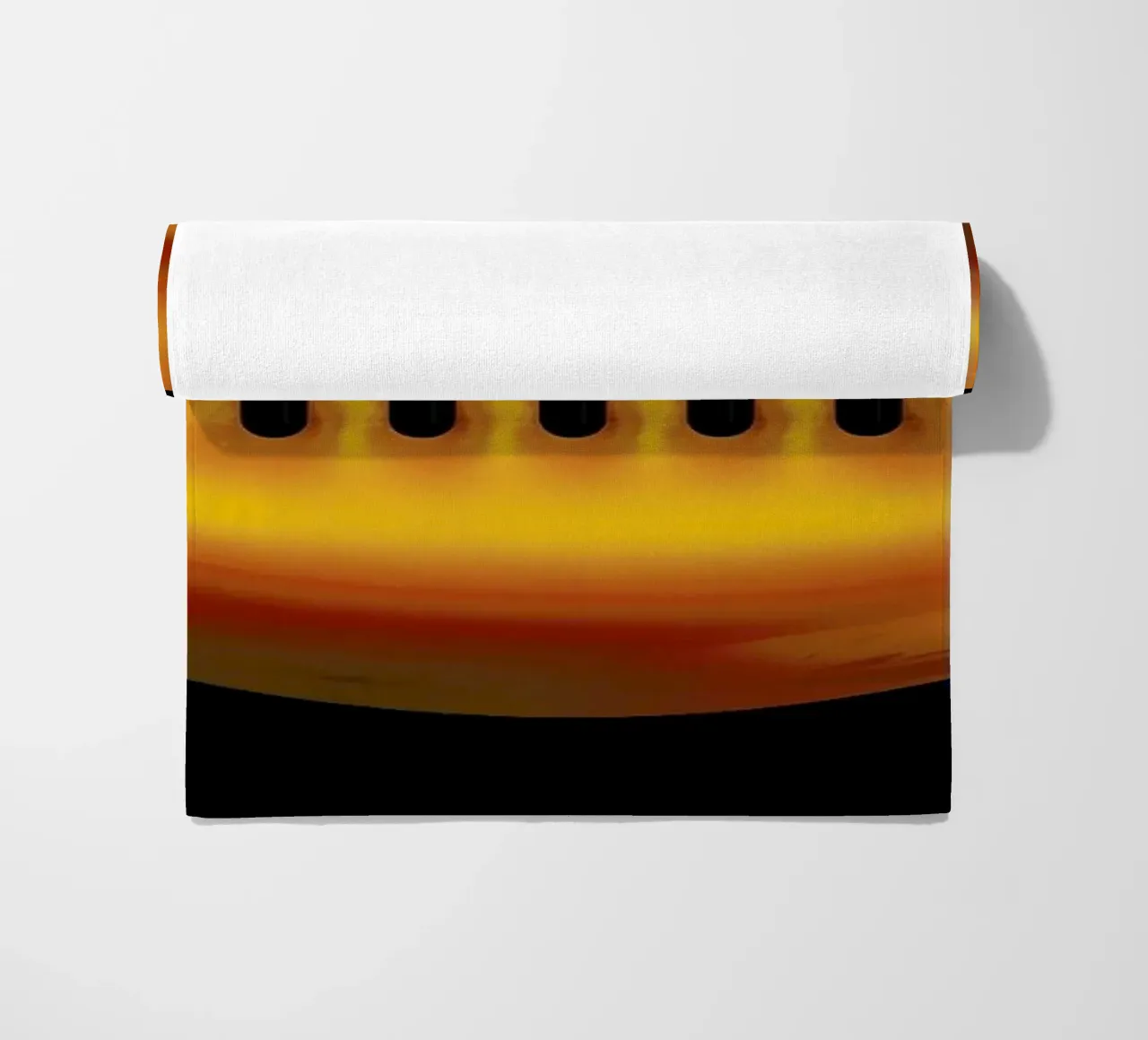 Football beach towel by Octavian