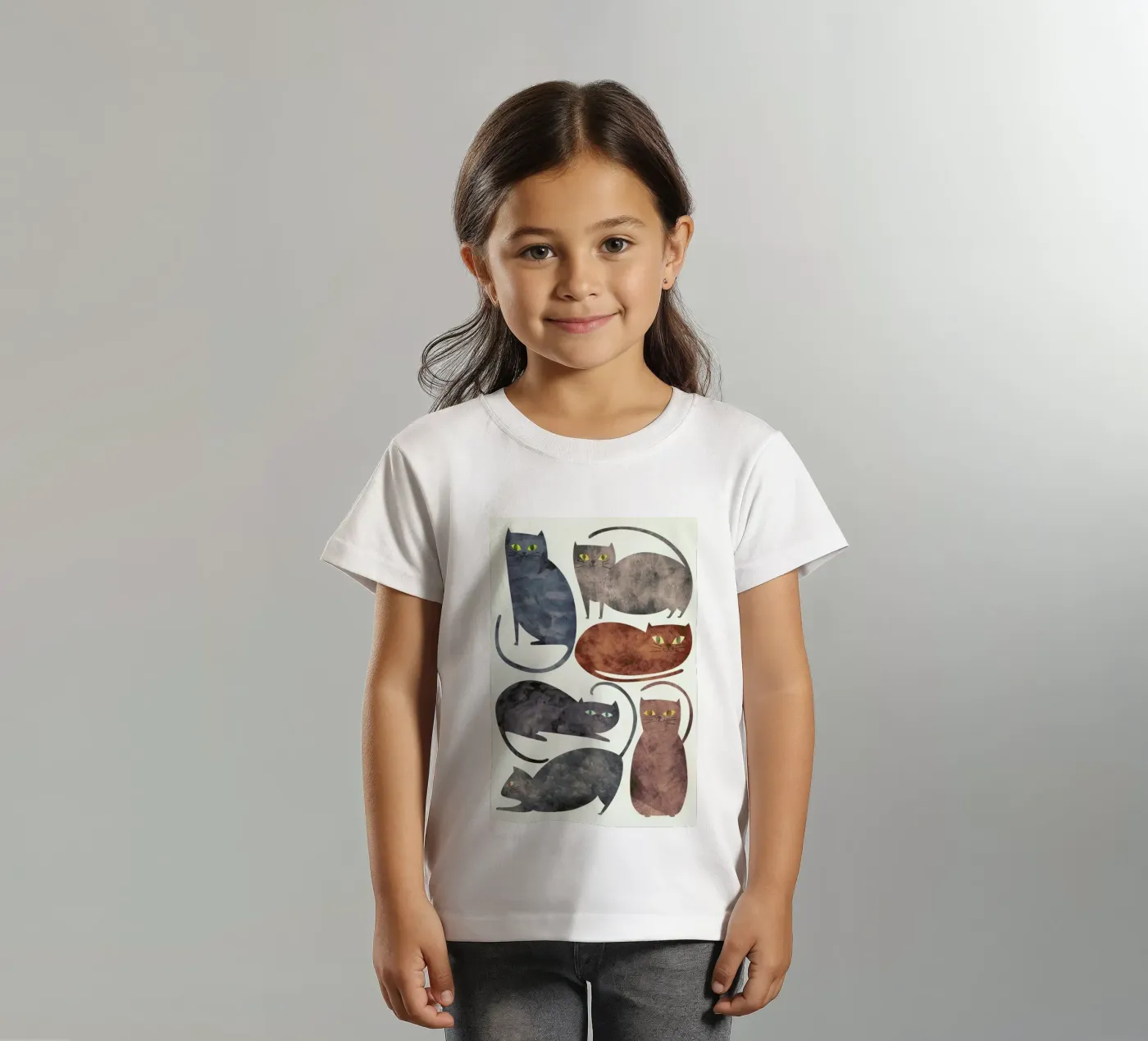 Cats t-shirt bambini da Tracie Andrews
