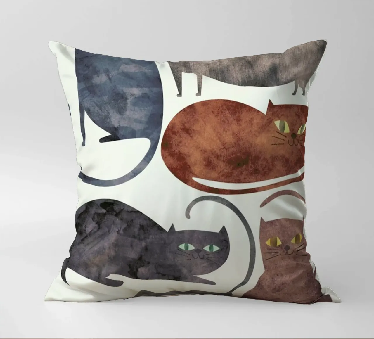 Cats cuscino da Tracie Andrews