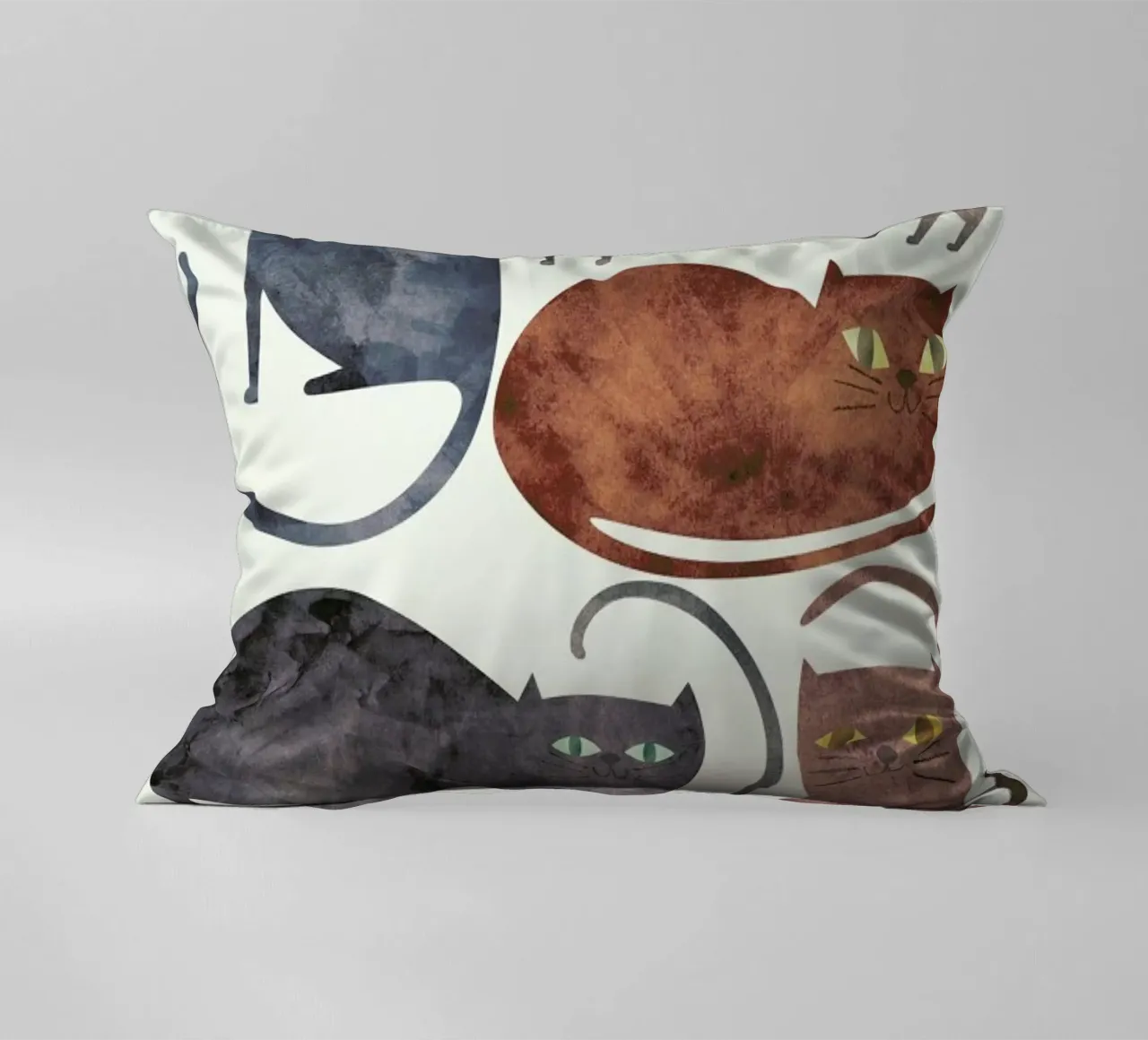 Cats cuscino da Tracie Andrews