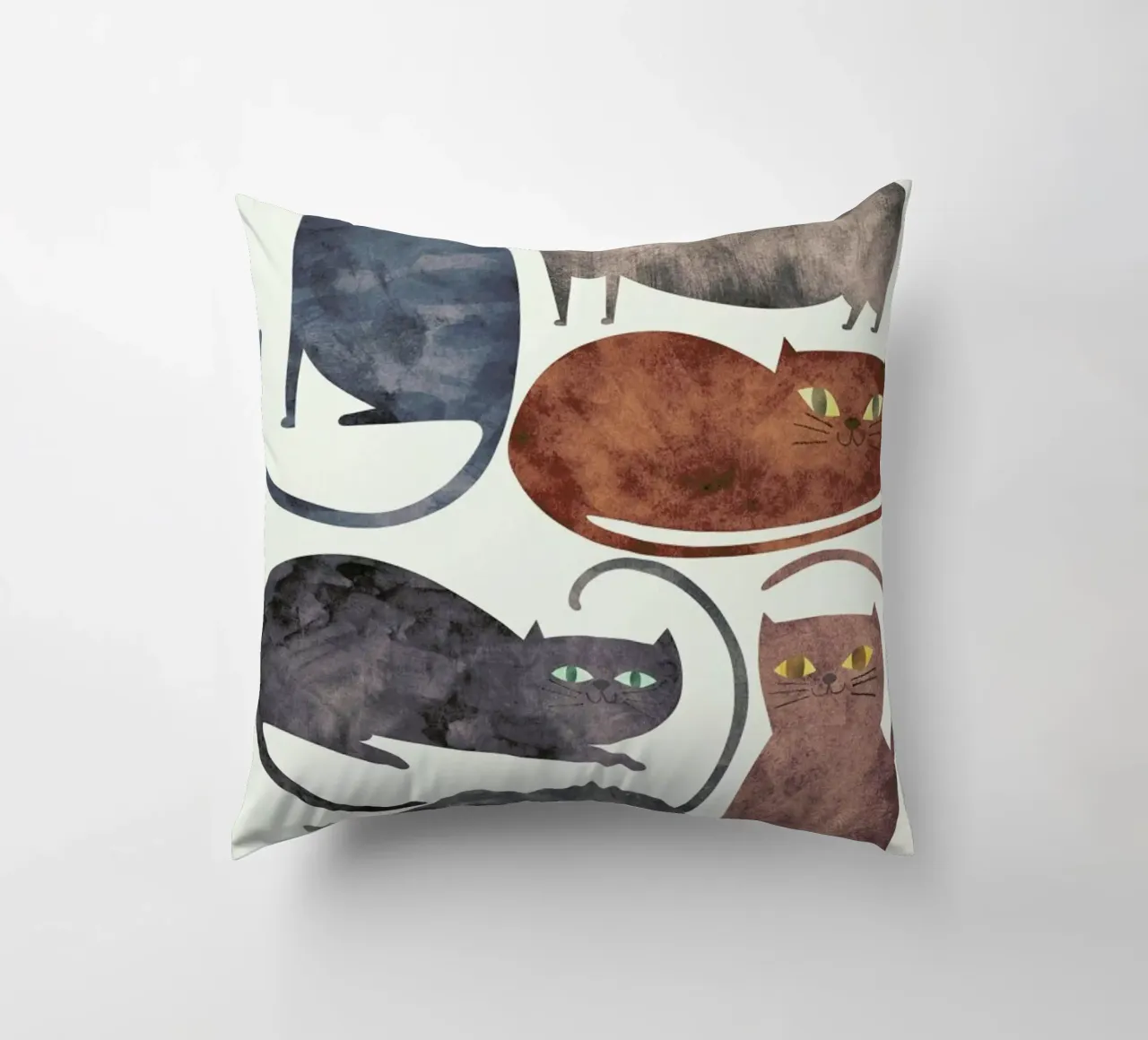 Cats cuscino da Tracie Andrews