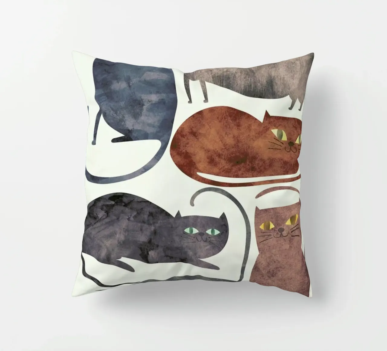 Cats cuscino da Tracie Andrews