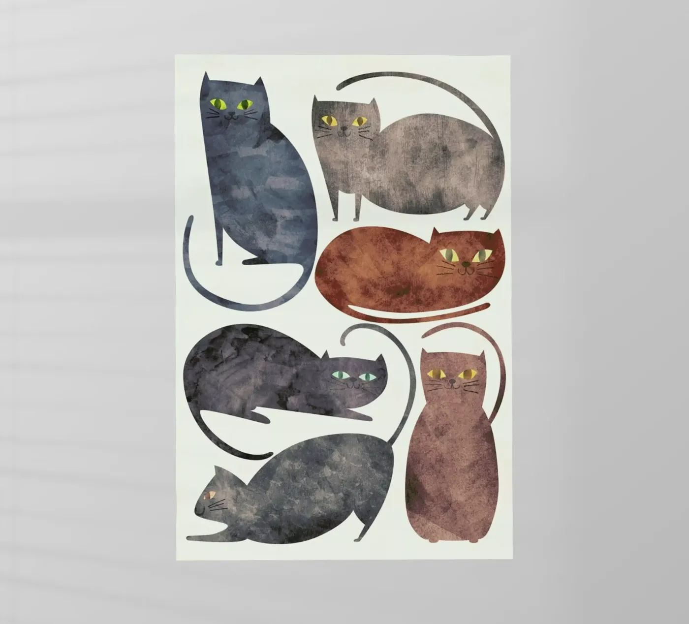 Cats pellicola backlit da Tracie Andrews