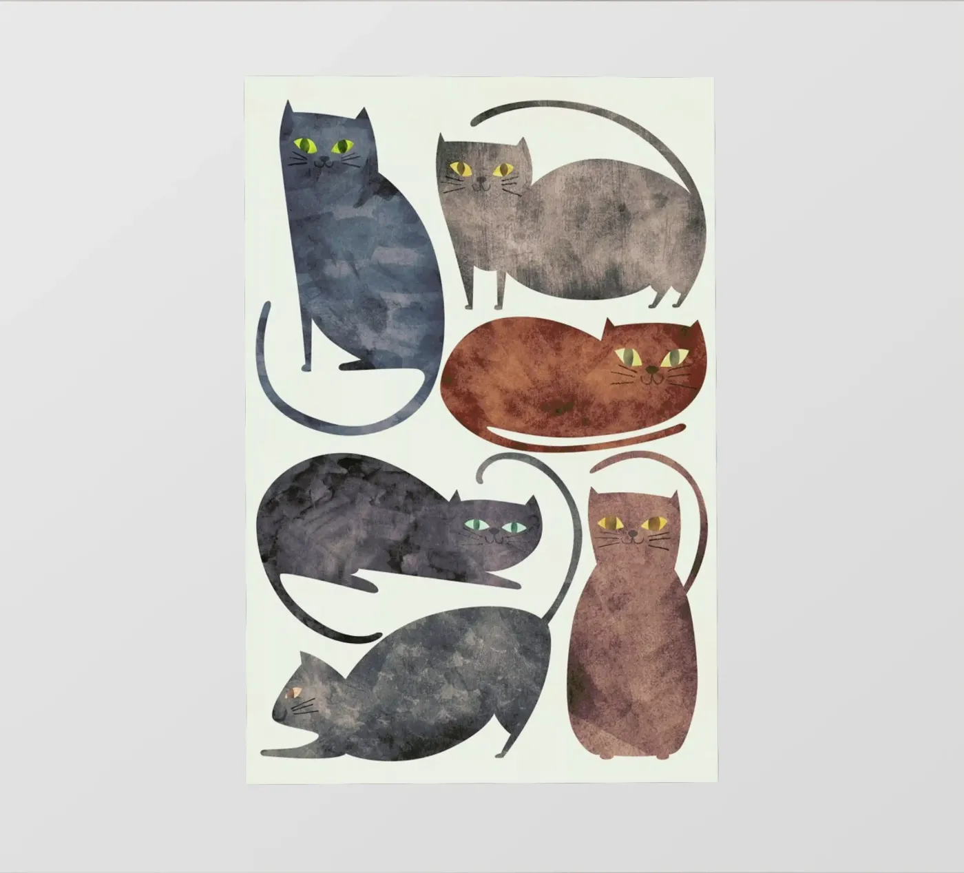 Cats pellicola backlit da Tracie Andrews