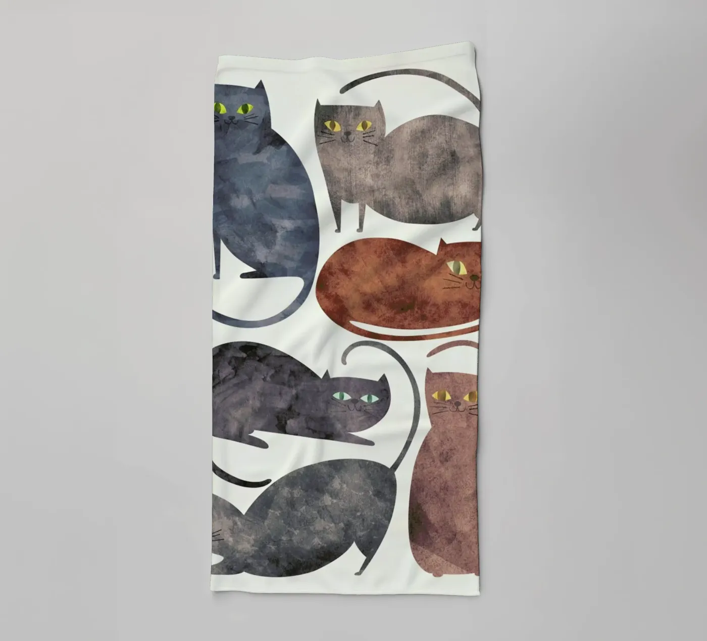 Cats badhanddoek van Tracie Andrews