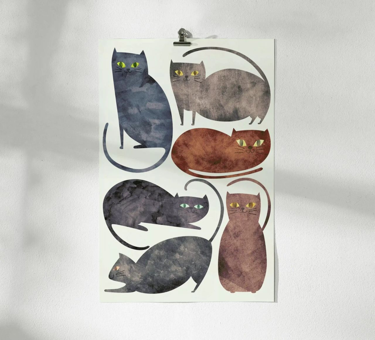 Cats poster by Tracie Andrews