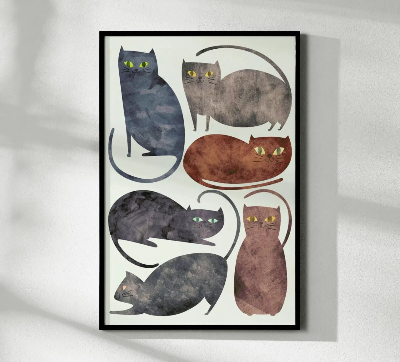 Cats poster by Tracie Andrews