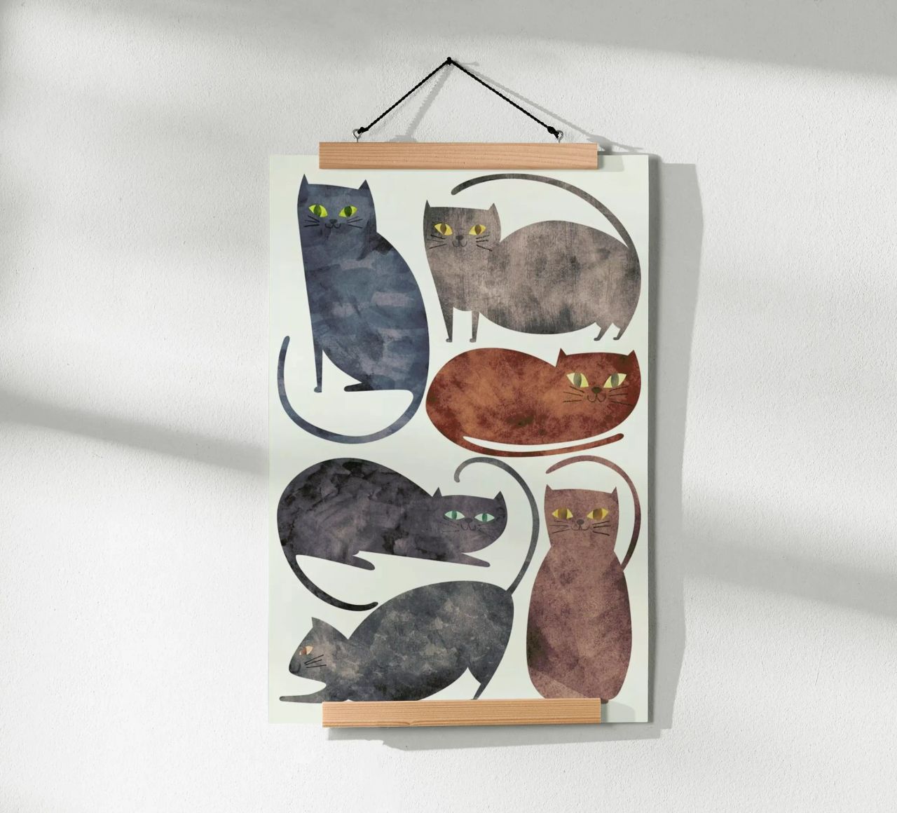 Cats poster by Tracie Andrews