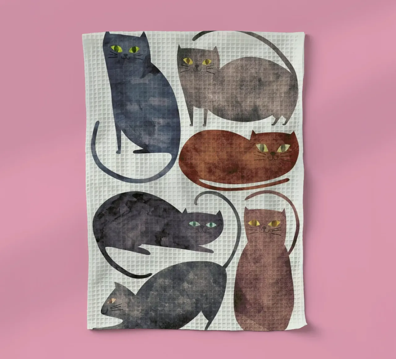 Cats canovaccio da cucina da Tracie Andrews
