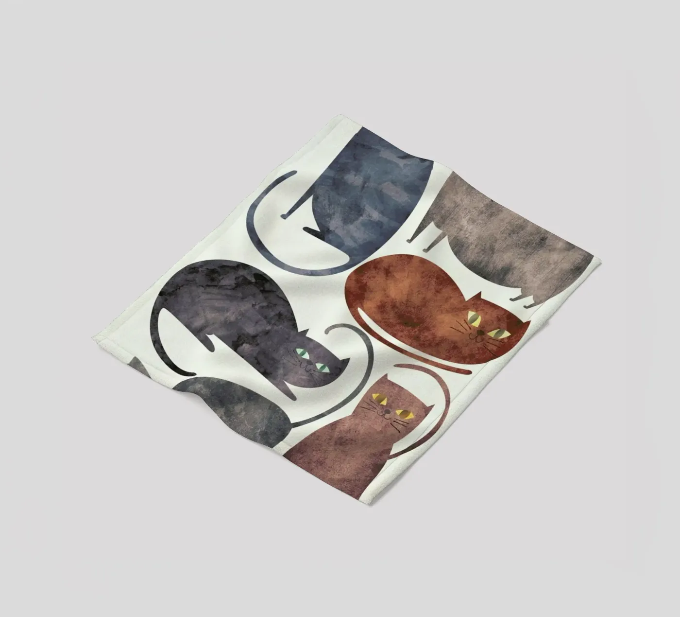 Cats coperta in pile da Tracie Andrews
