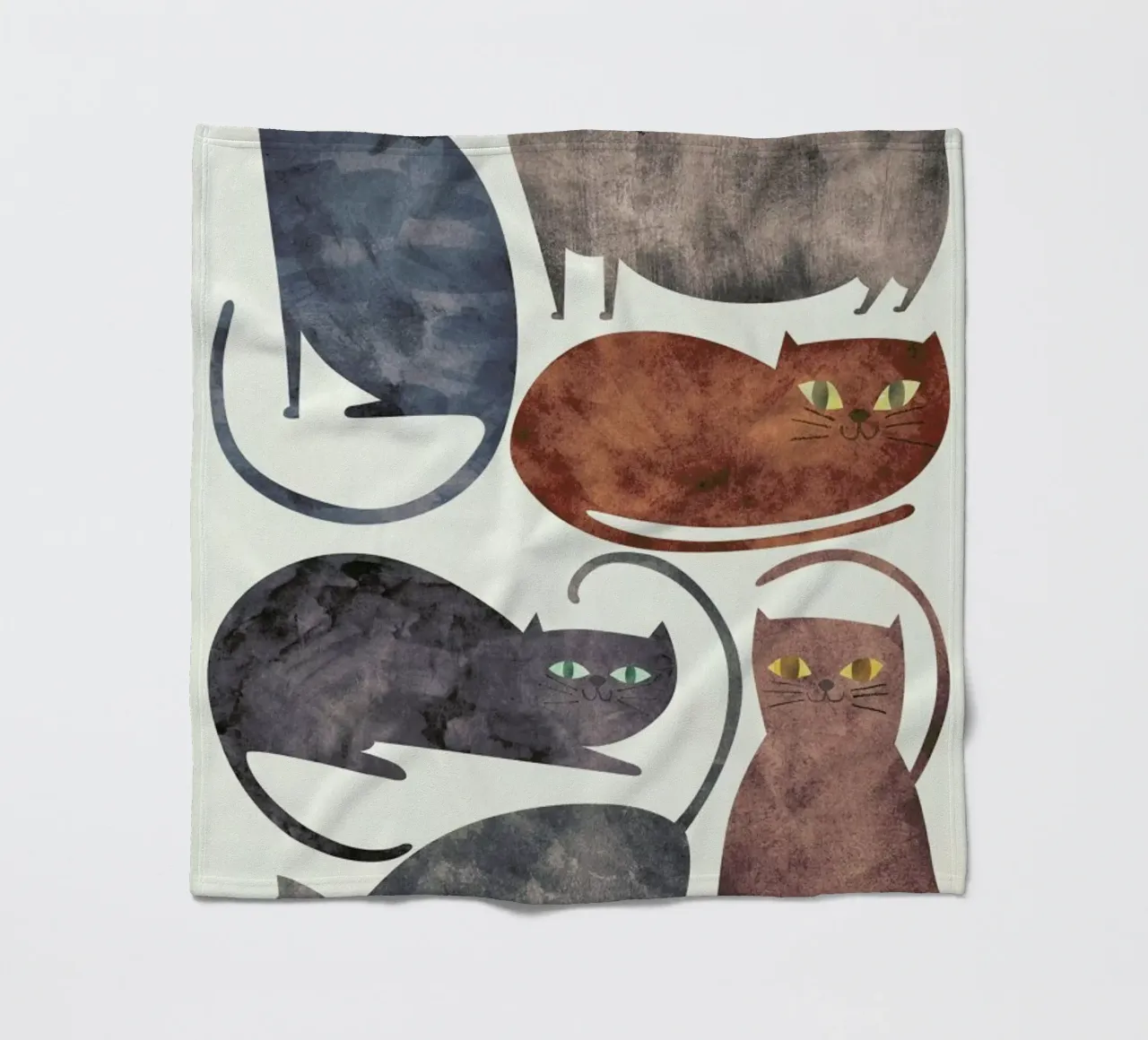 Cats fleecedeken van Tracie Andrews