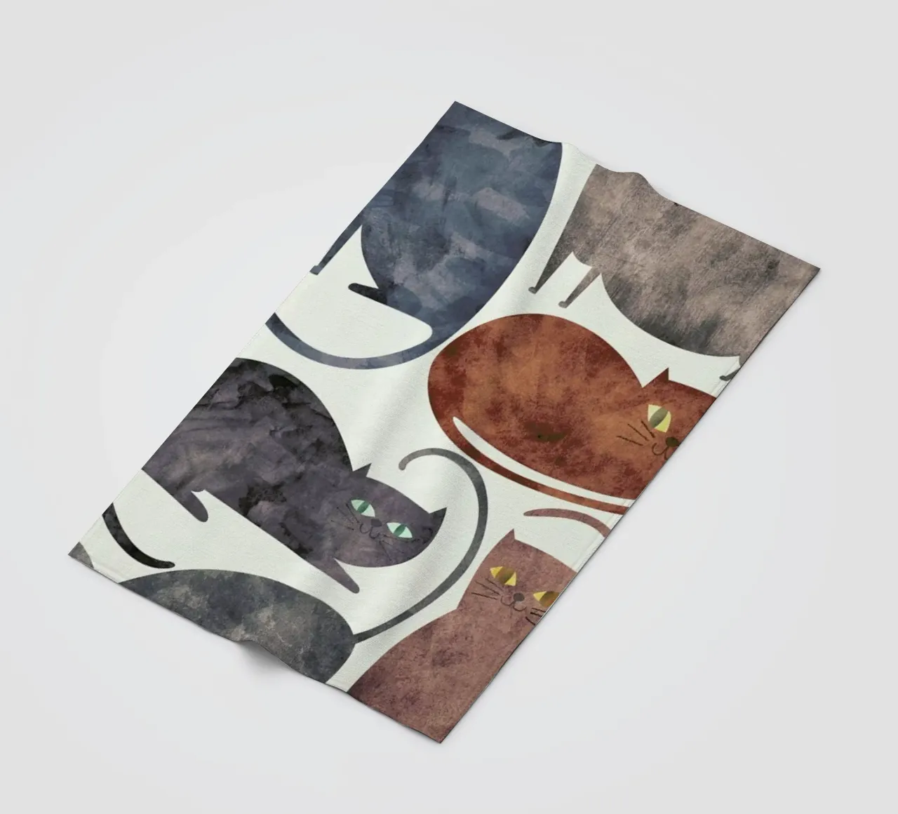 Cats fleecedeken van Tracie Andrews