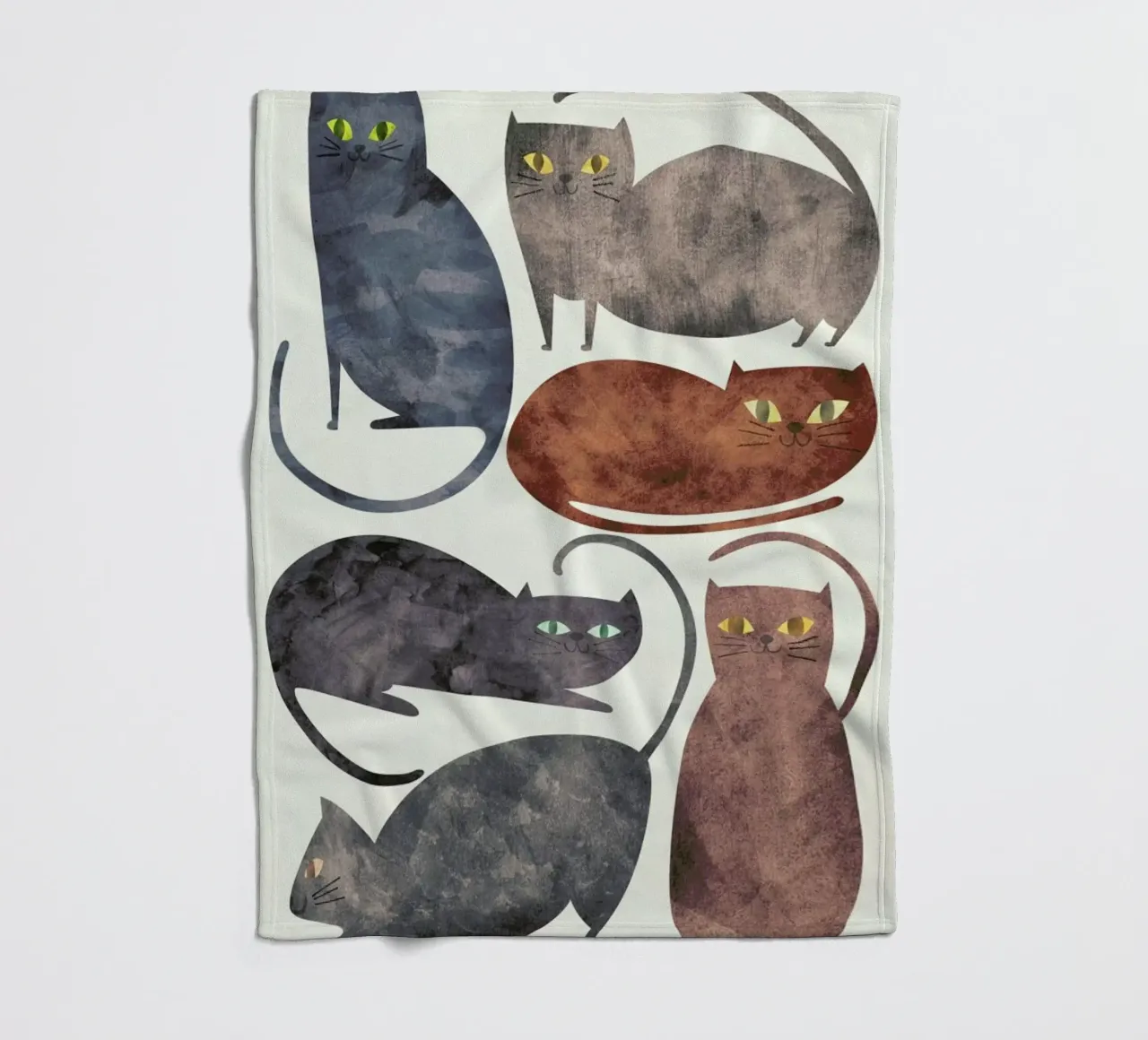 Cats fleecedeken van Tracie Andrews