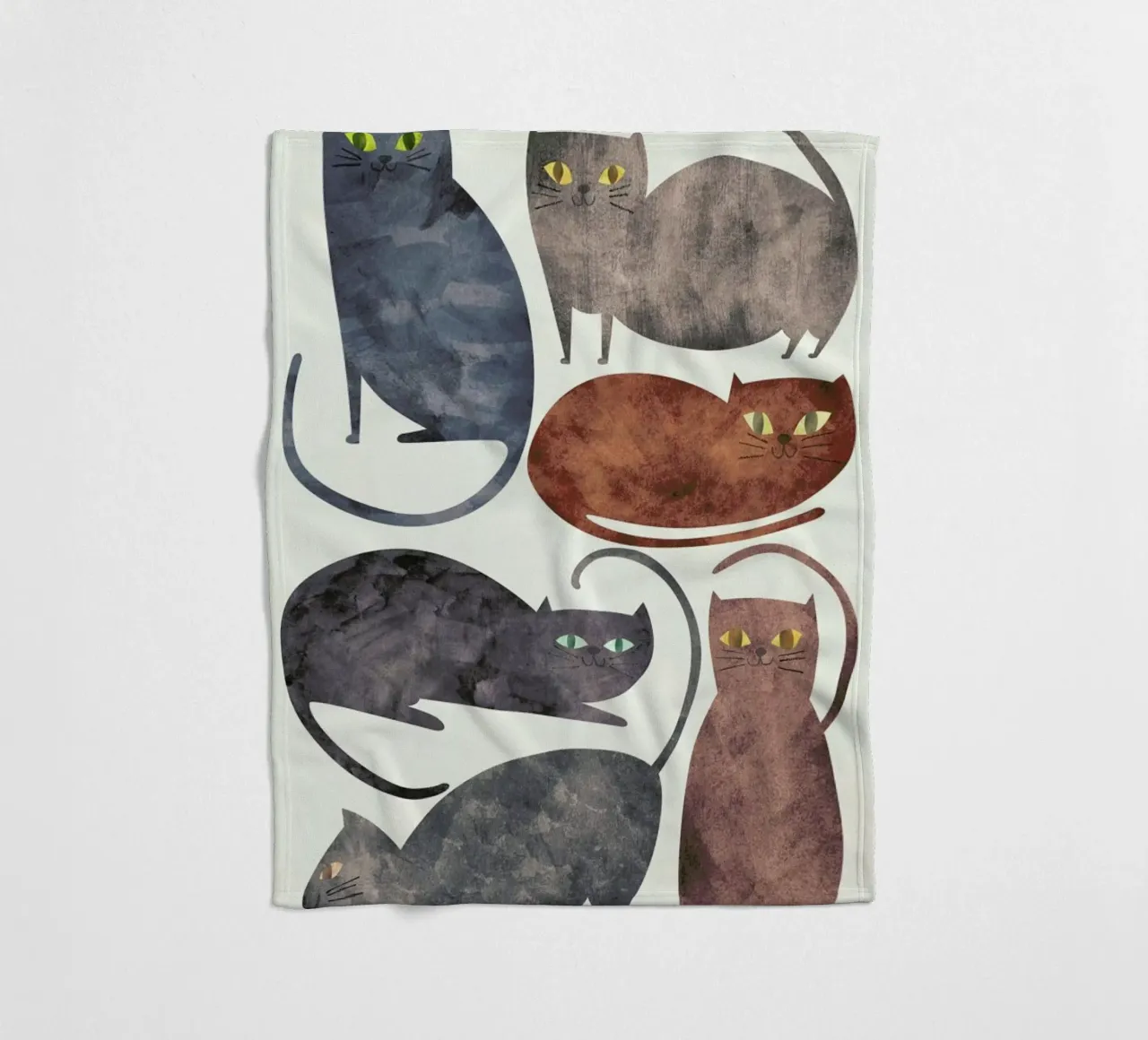 Cats fleecedeken van Tracie Andrews