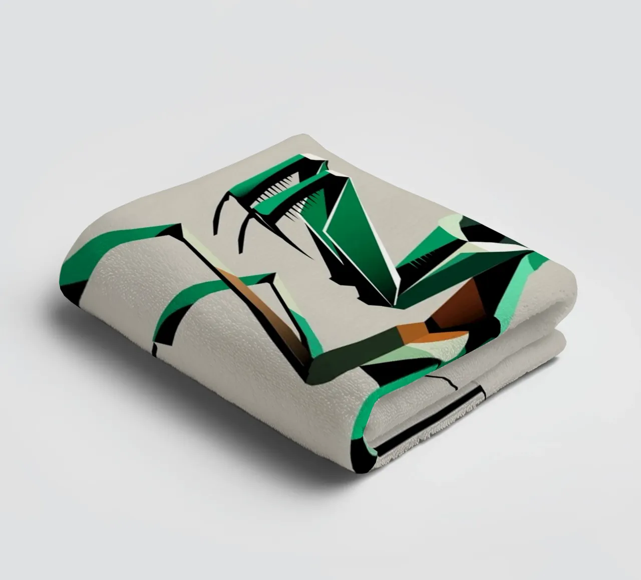 Praying mantis - A masterpiece of nature towel by namosh