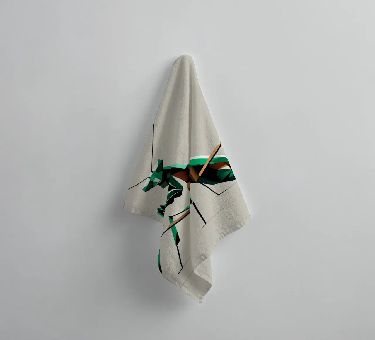 Praying mantis - A masterpiece of nature towel by namosh