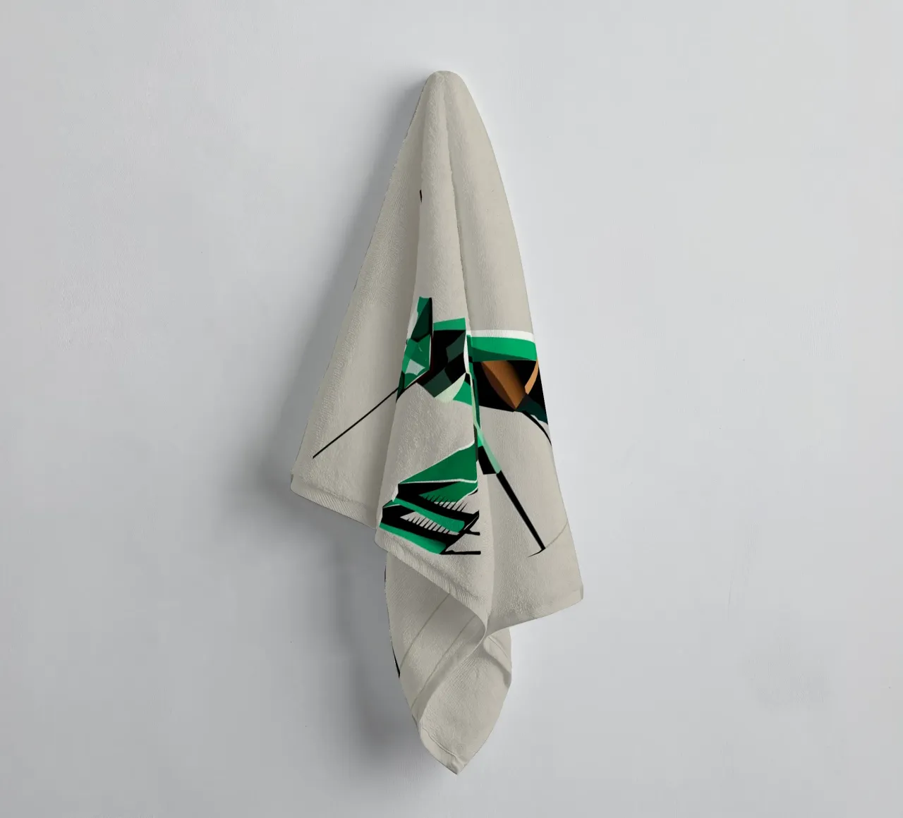 Praying mantis - A masterpiece of nature towel by namosh