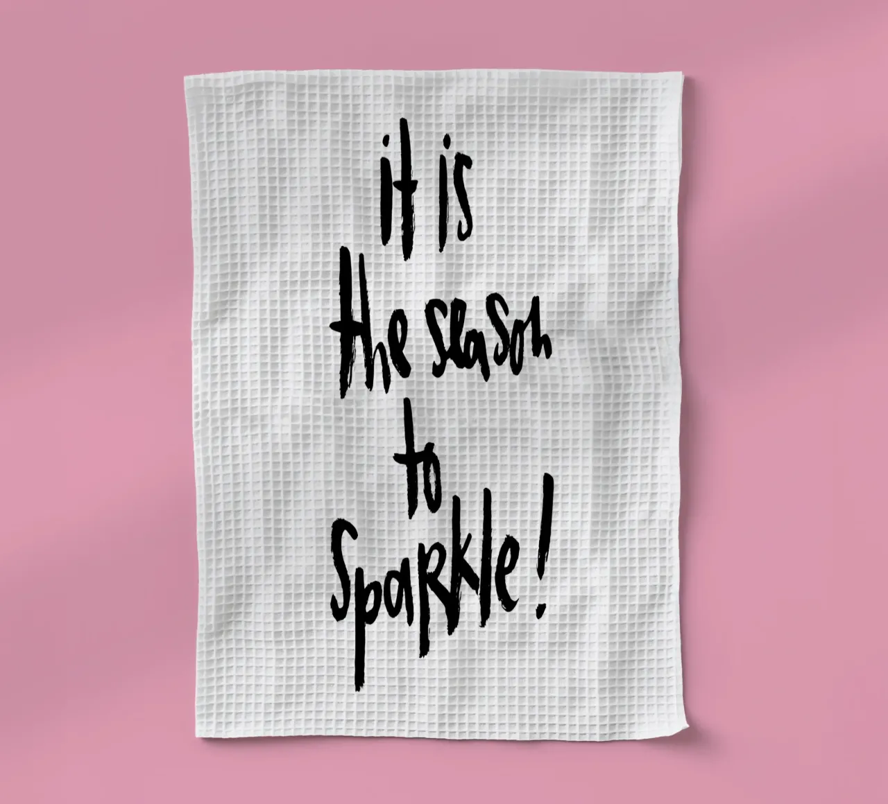 The Season to Sparkle canovaccio da cucina da Brushmeetspaper