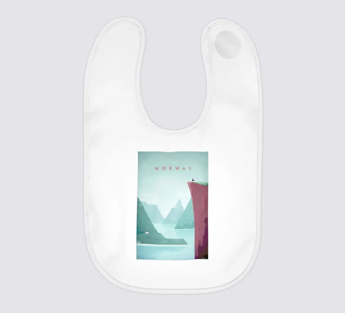 Norway baby bib by Henry Rivers