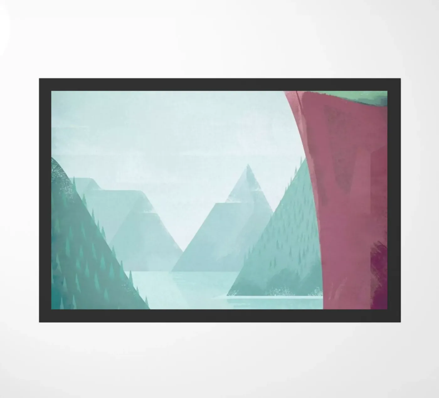 Norway Fußmatte von Henry Rivers