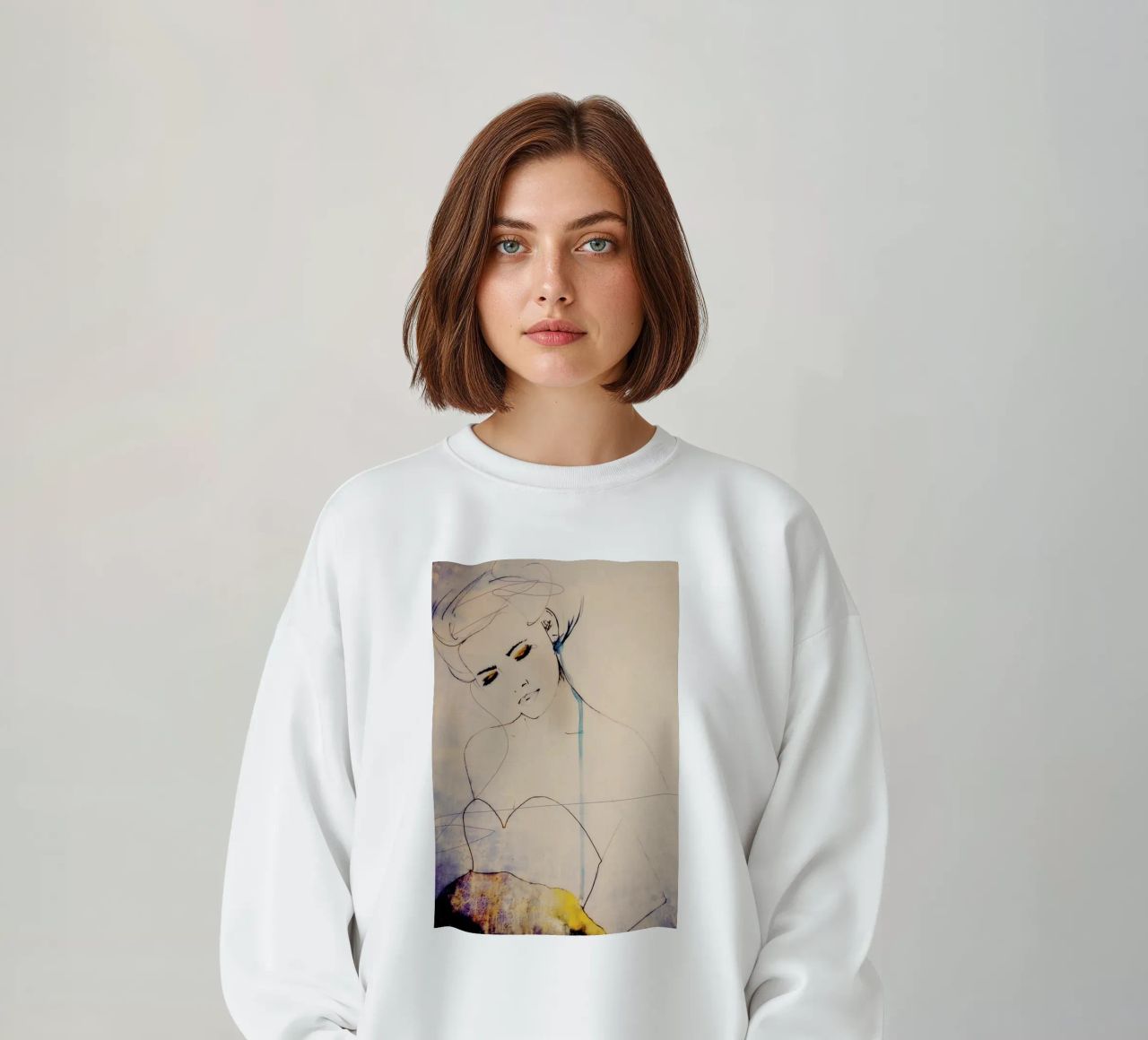 Abstractions Aside felpa da Leigh Viner