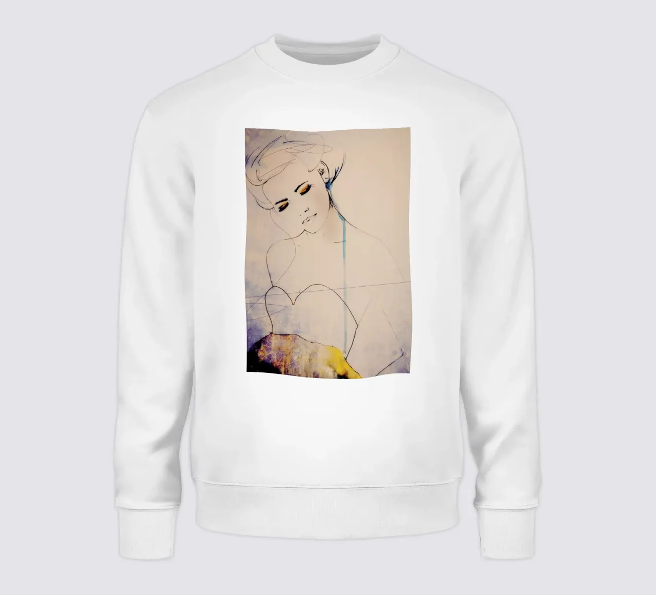 Abstractions Aside sweatshirt by Leigh Viner