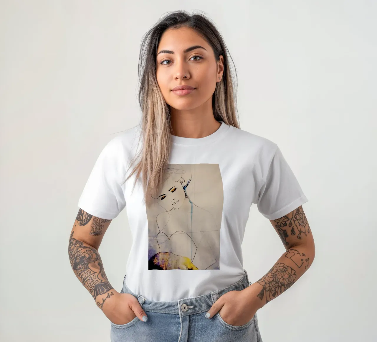 Abstractions Aside t-shirt da Leigh Viner