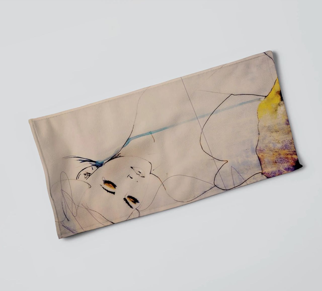 Abstractions Aside Handtuch von Leigh Viner