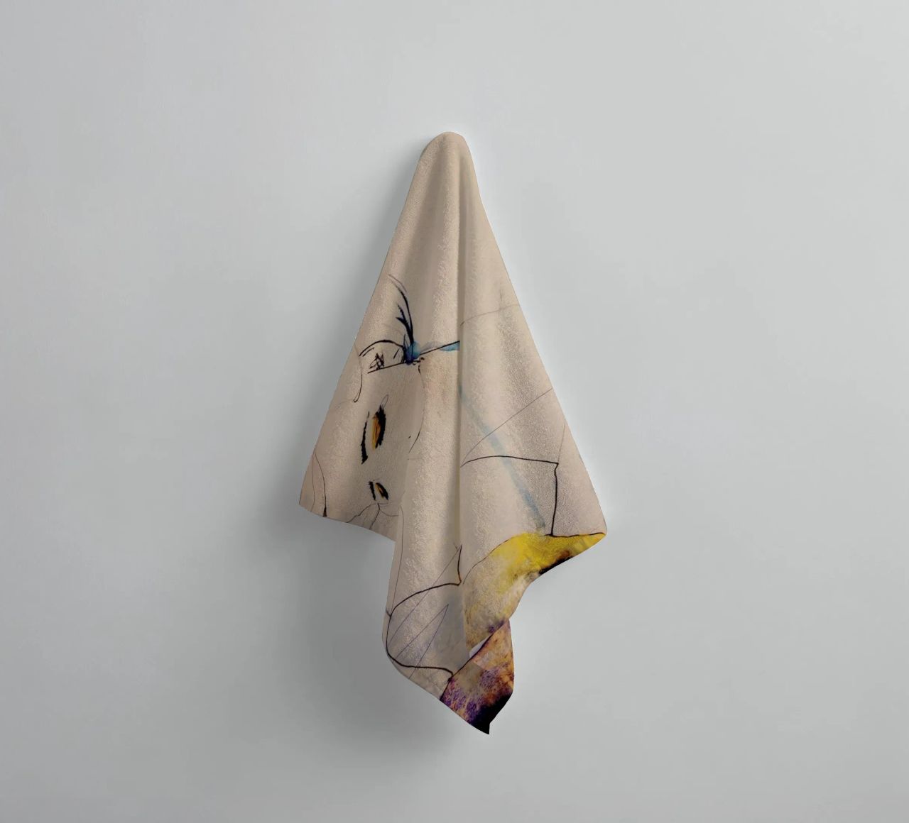 Abstractions Aside Handtuch von Leigh Viner