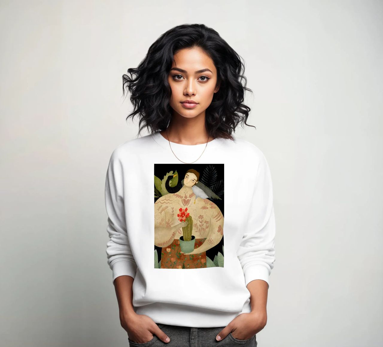 Wild Geese Man sudadera de Amalia Restrepo