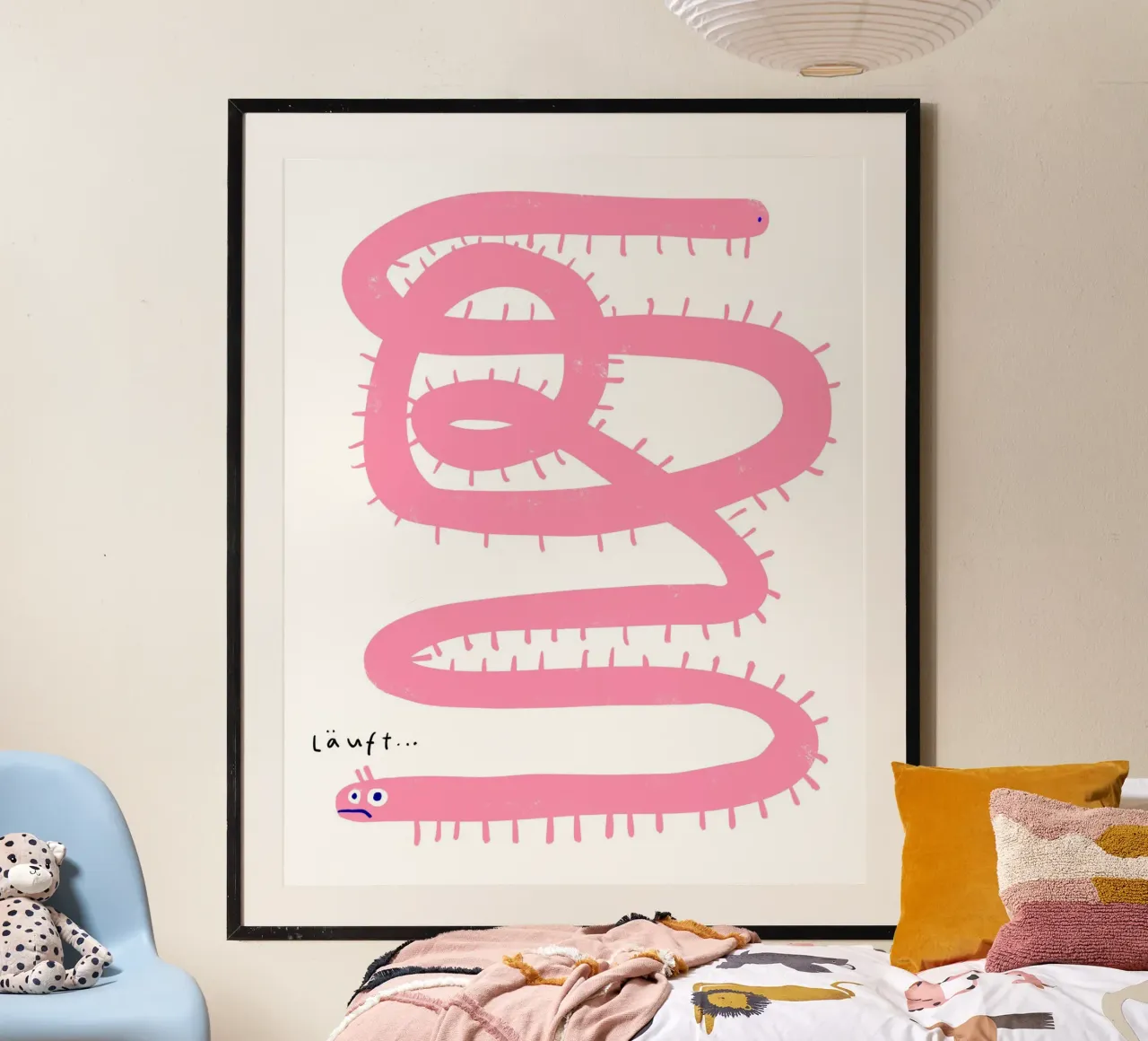 Corse poster con telaio in alluminio da aucontraire