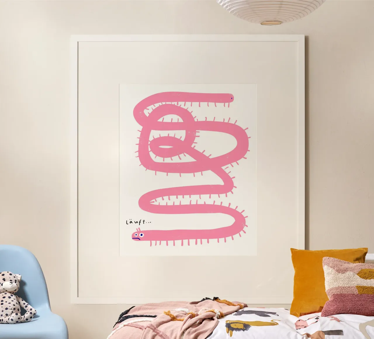Corse poster con telaio in alluminio da aucontraire