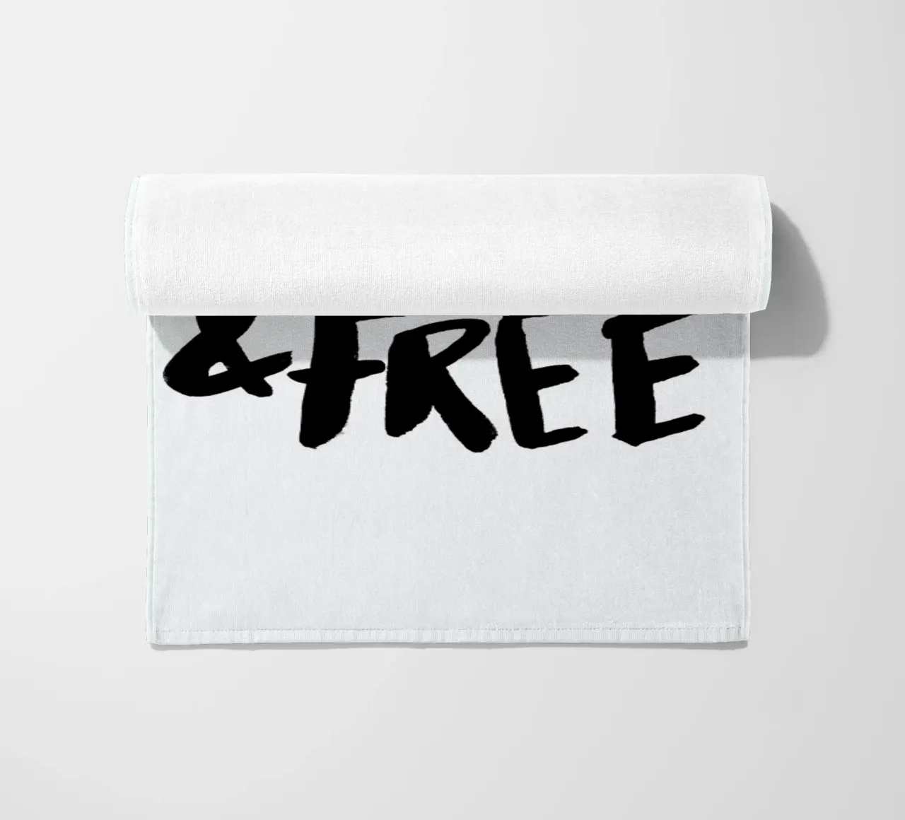 Wild And Free beach towel by Leah Flores