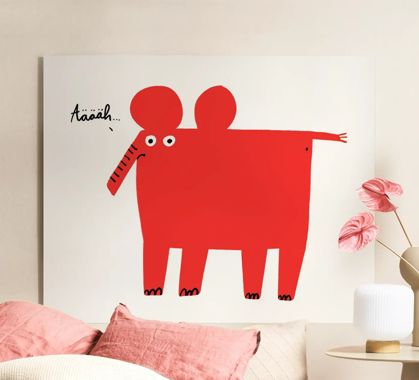 Elefant Acryl-Glas von aucontraire