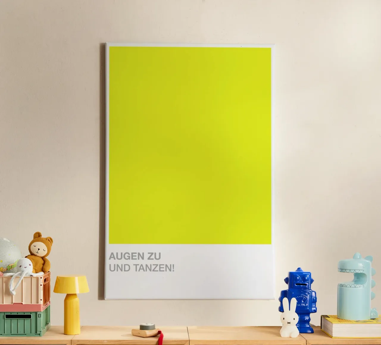 Launig 09 canvas met Baklijst van UN-TYPISCH