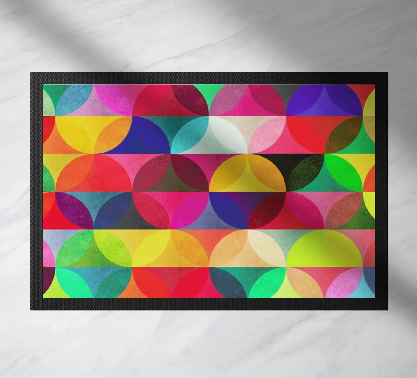 Halo doormat by Tracie Andrews