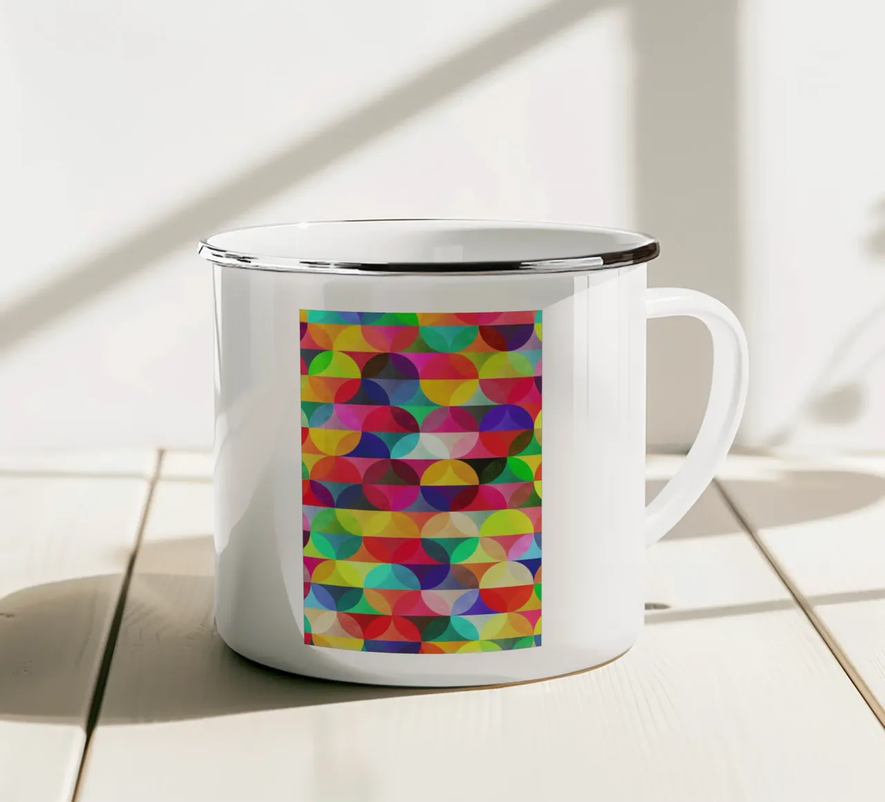 Halo tazza in smalto da Tracie Andrews