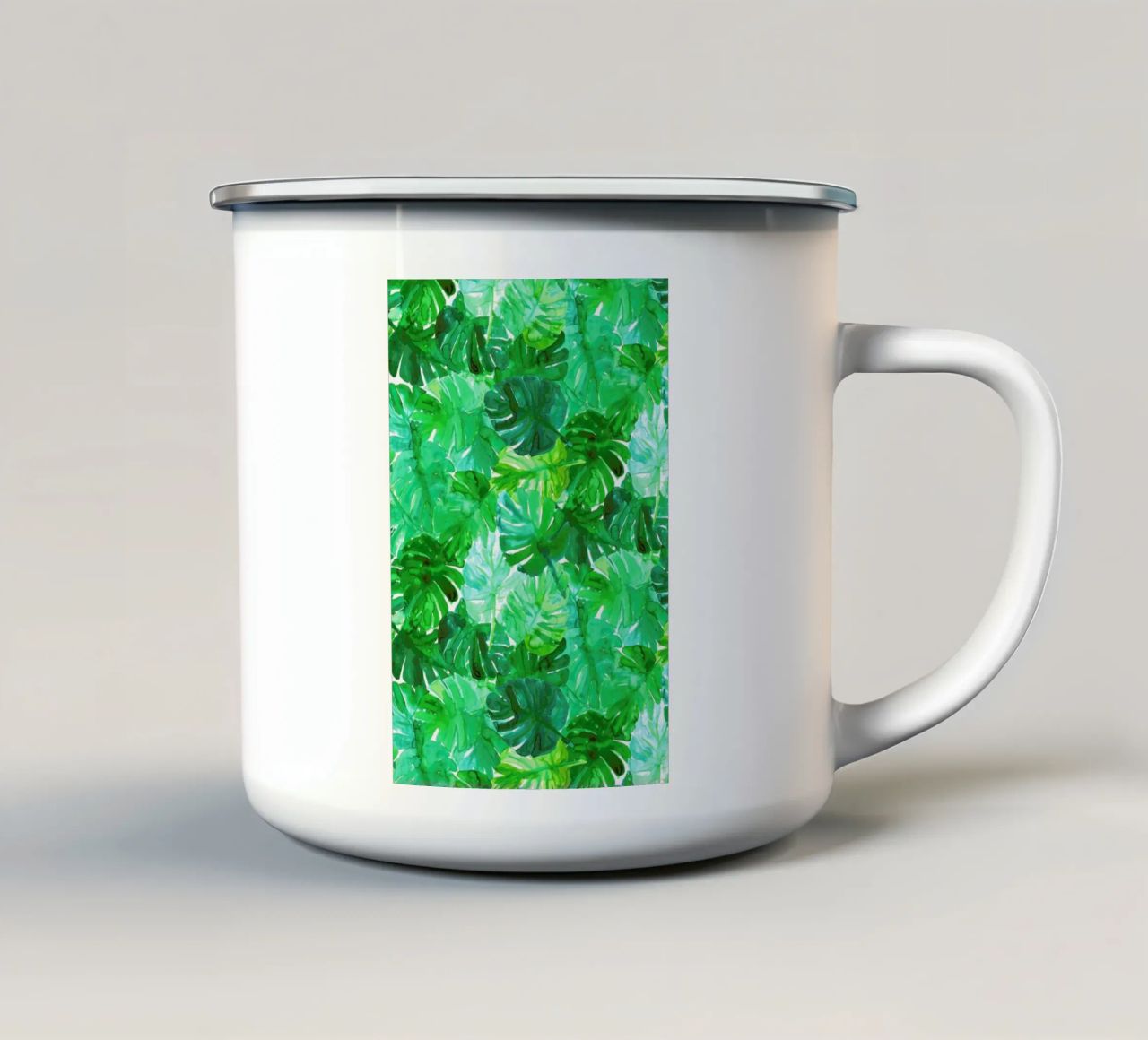 Welcome to the Jungle tazza in smalto da Amy Sia