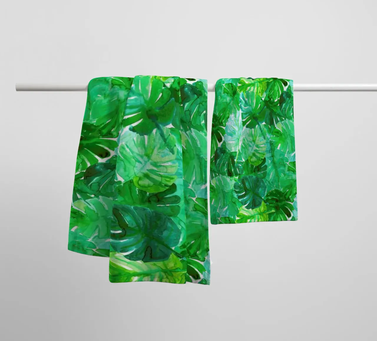 Welcome to the Jungle towel by Amy Sia