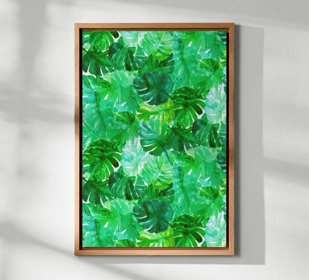 Welcome to the Jungle canvas by Amy Sia