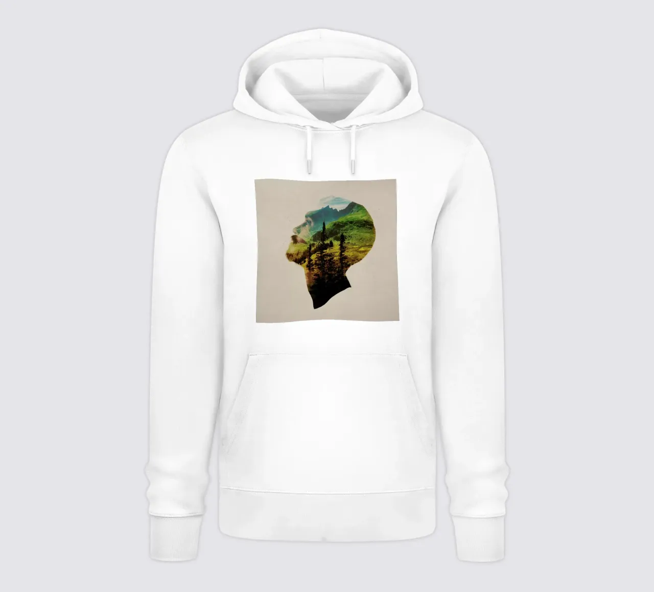 Out of mind felpa con cappuccio da Davies Babies