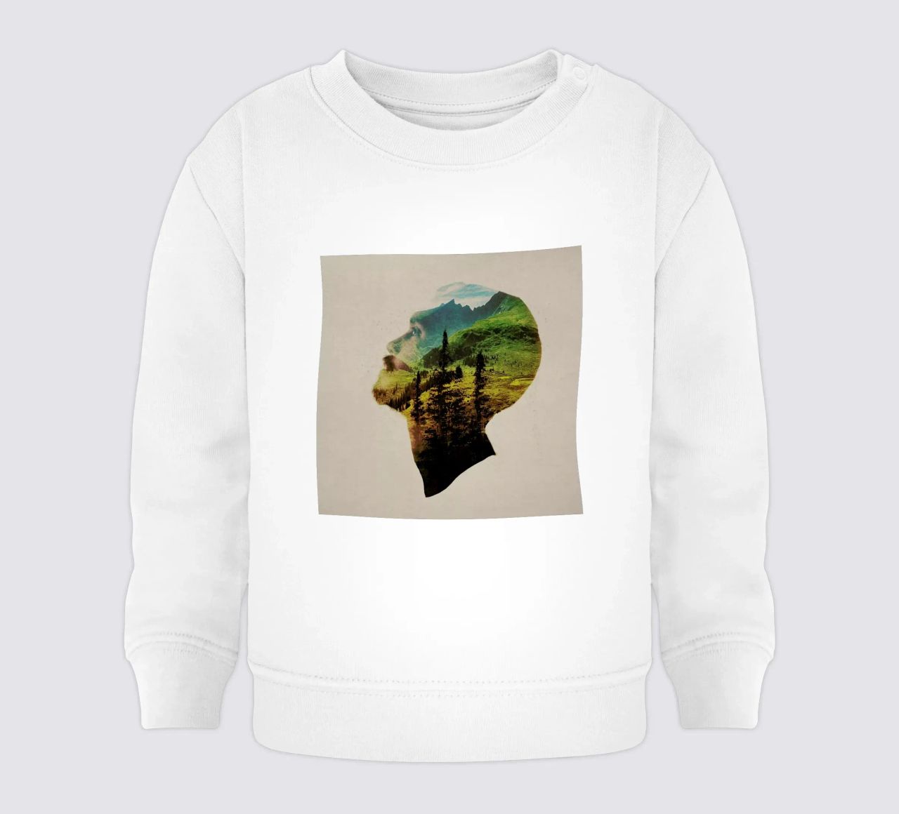 Out of mind sudadera de bebé de Davies Babies