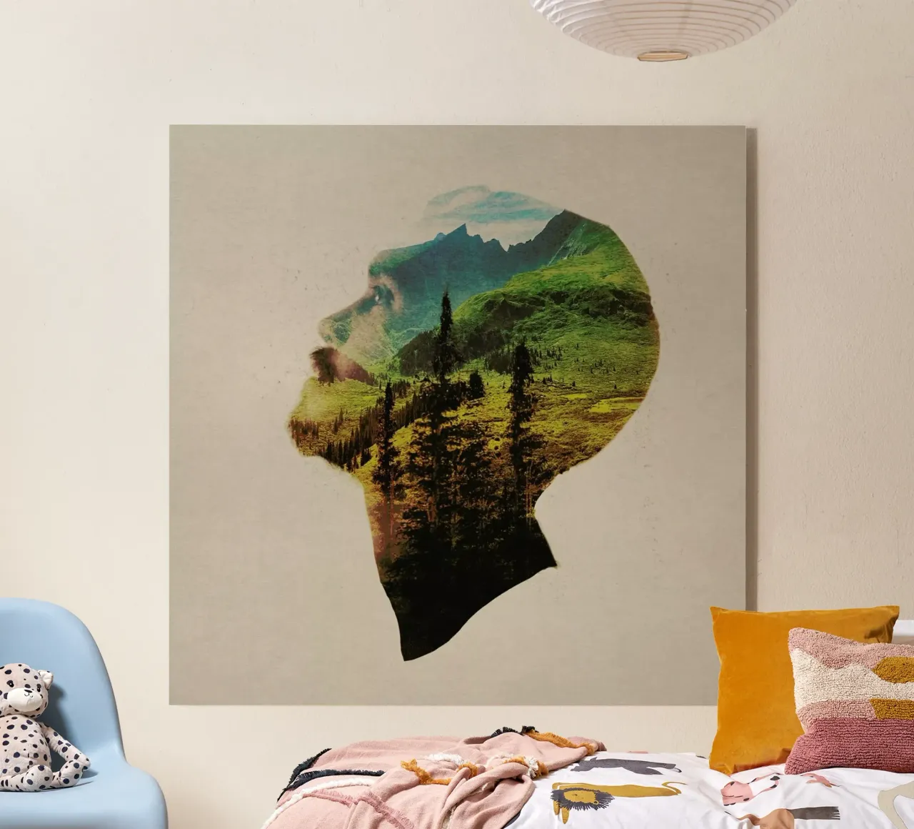 Out of mind acrylic glass by Davies Babies
