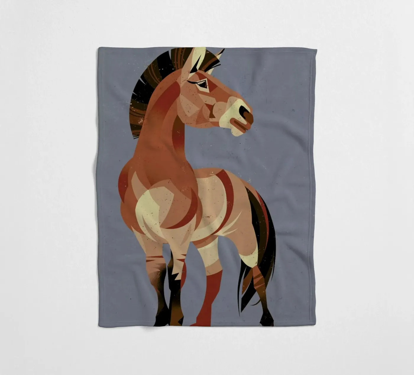Horse Fleecedecke von Dieter Braun