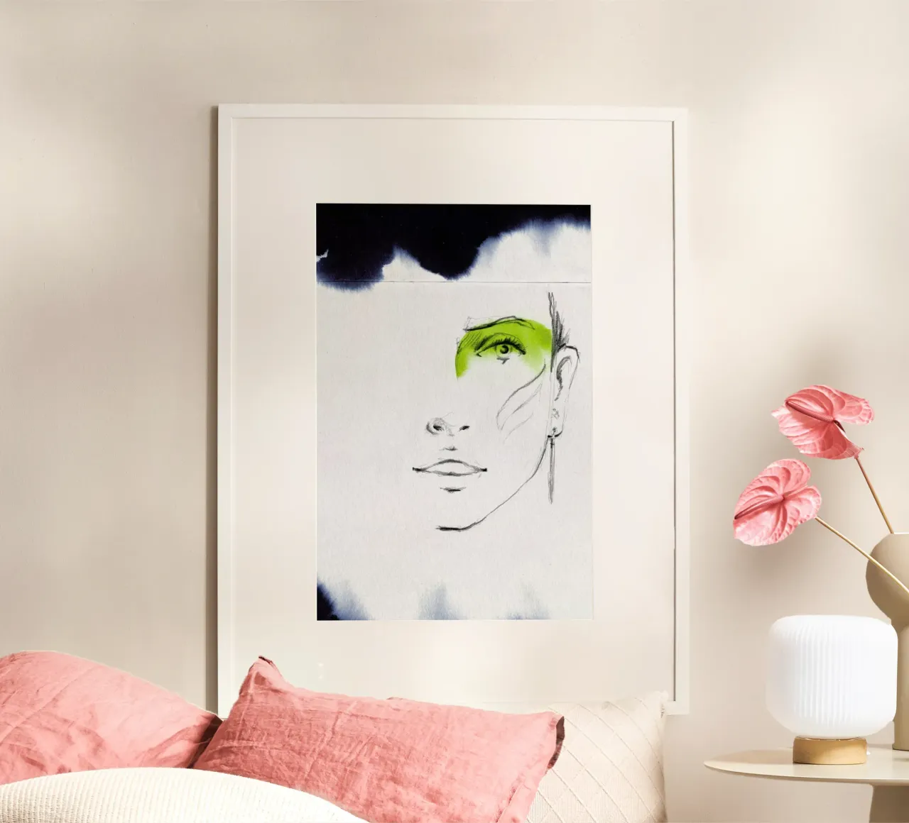 Lena poster con telaio in alluminio da youdesignme