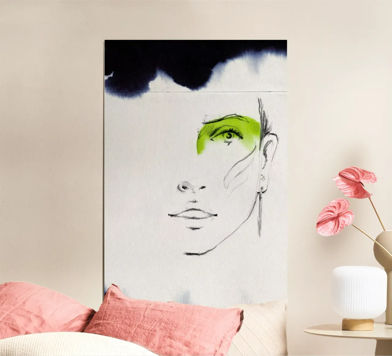 Lena poster con telaio in alluminio da youdesignme