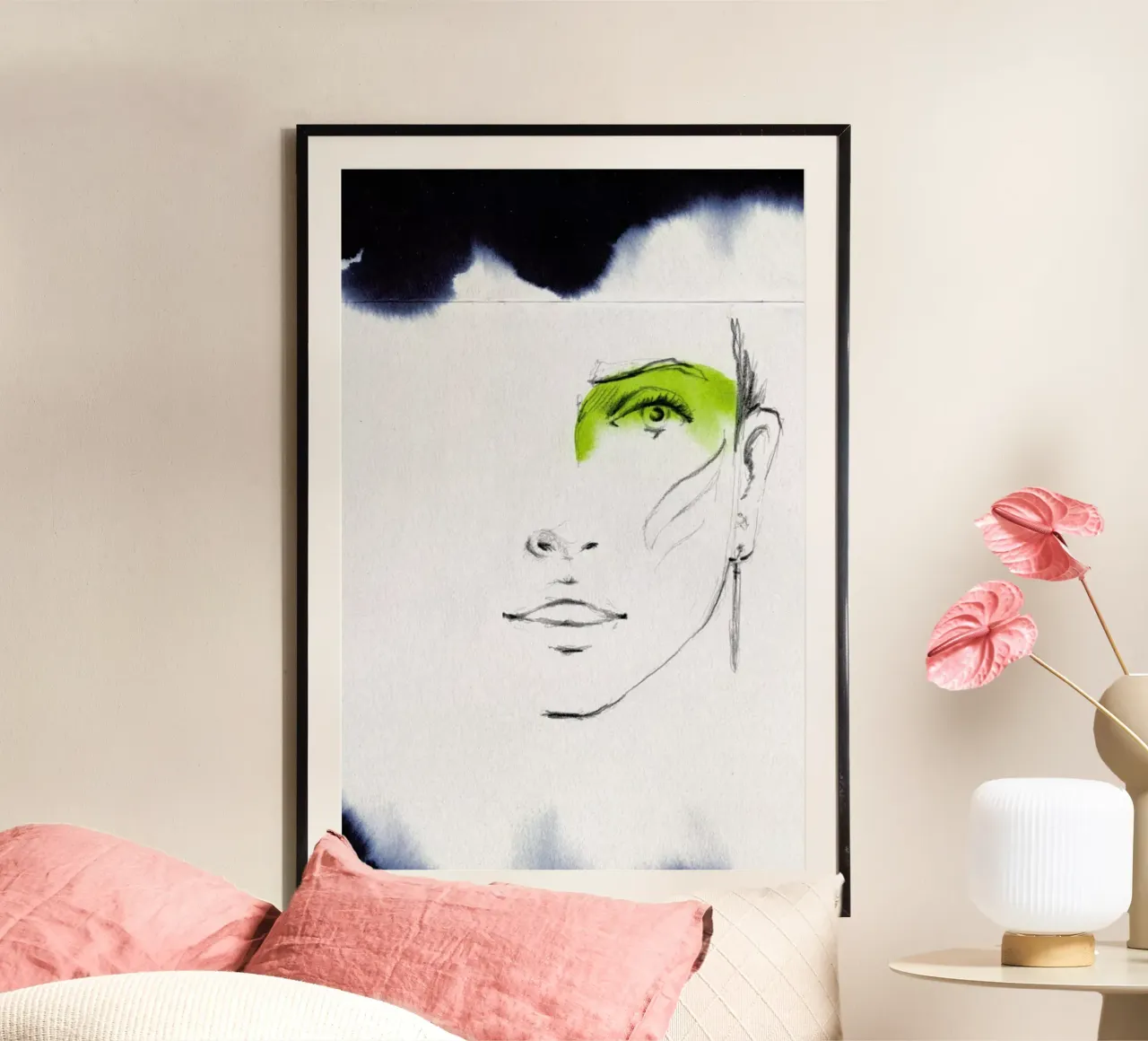 Lena poster con telaio in alluminio da youdesignme
