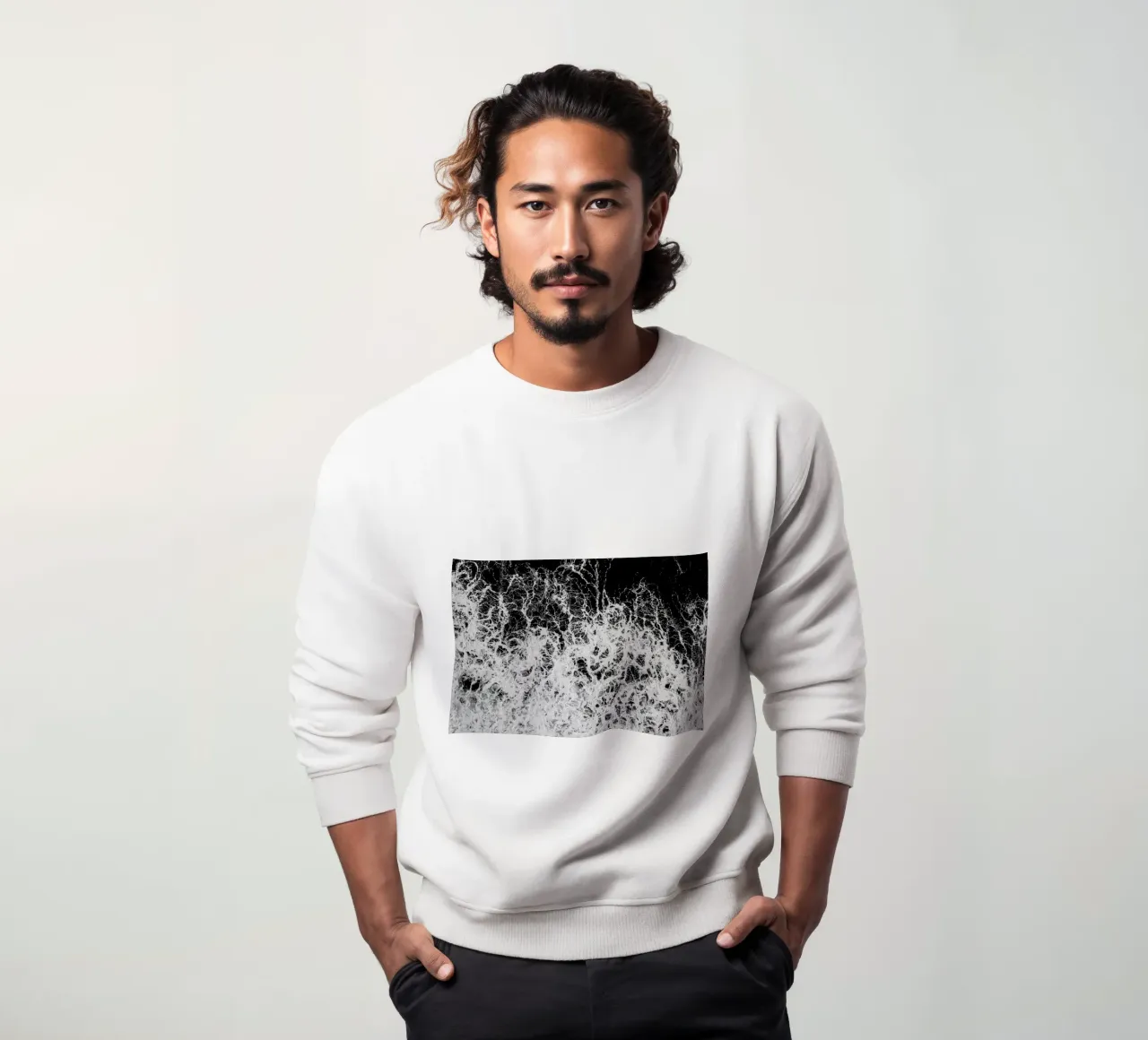 Waves felpa da Chris Abatzis