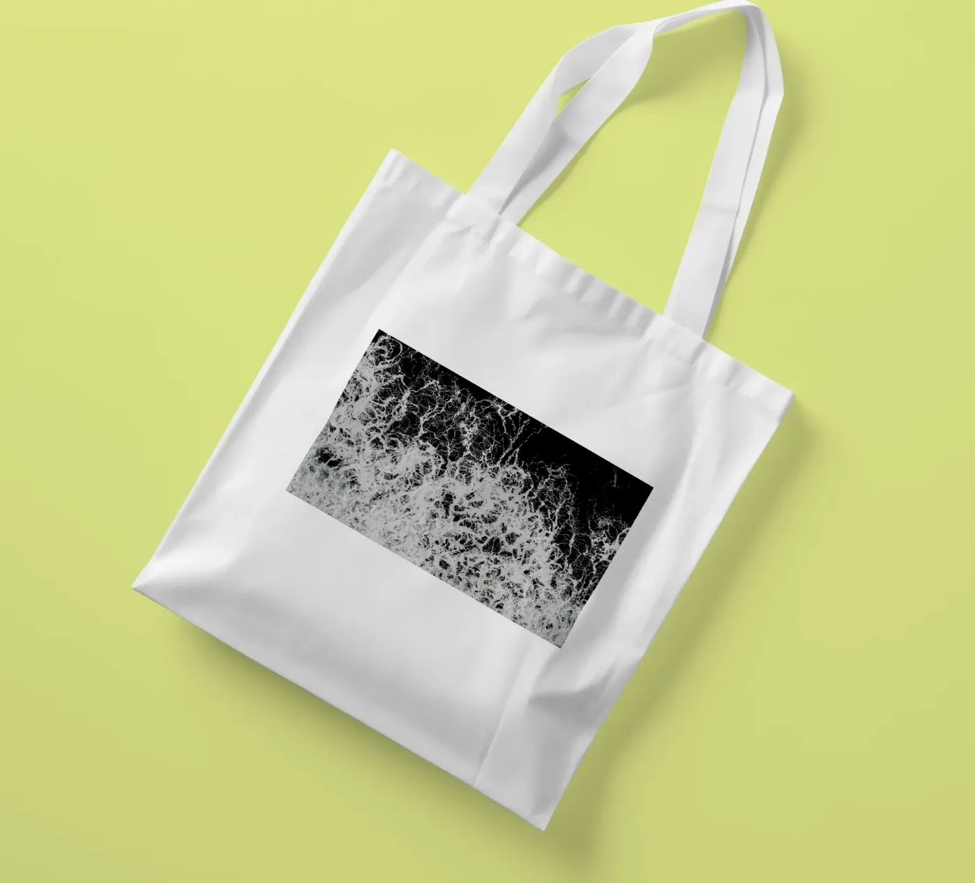 Waves tote bag by Chris Abatzis